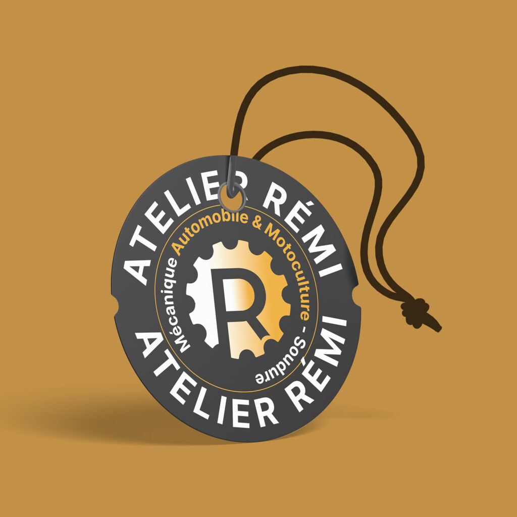 logo atelier rémi badge